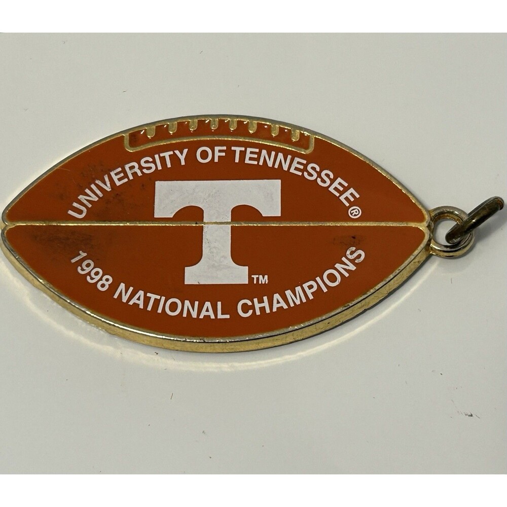 VTG 1998 University of Tennessee Football Key Chain Keyring Officially Licensed